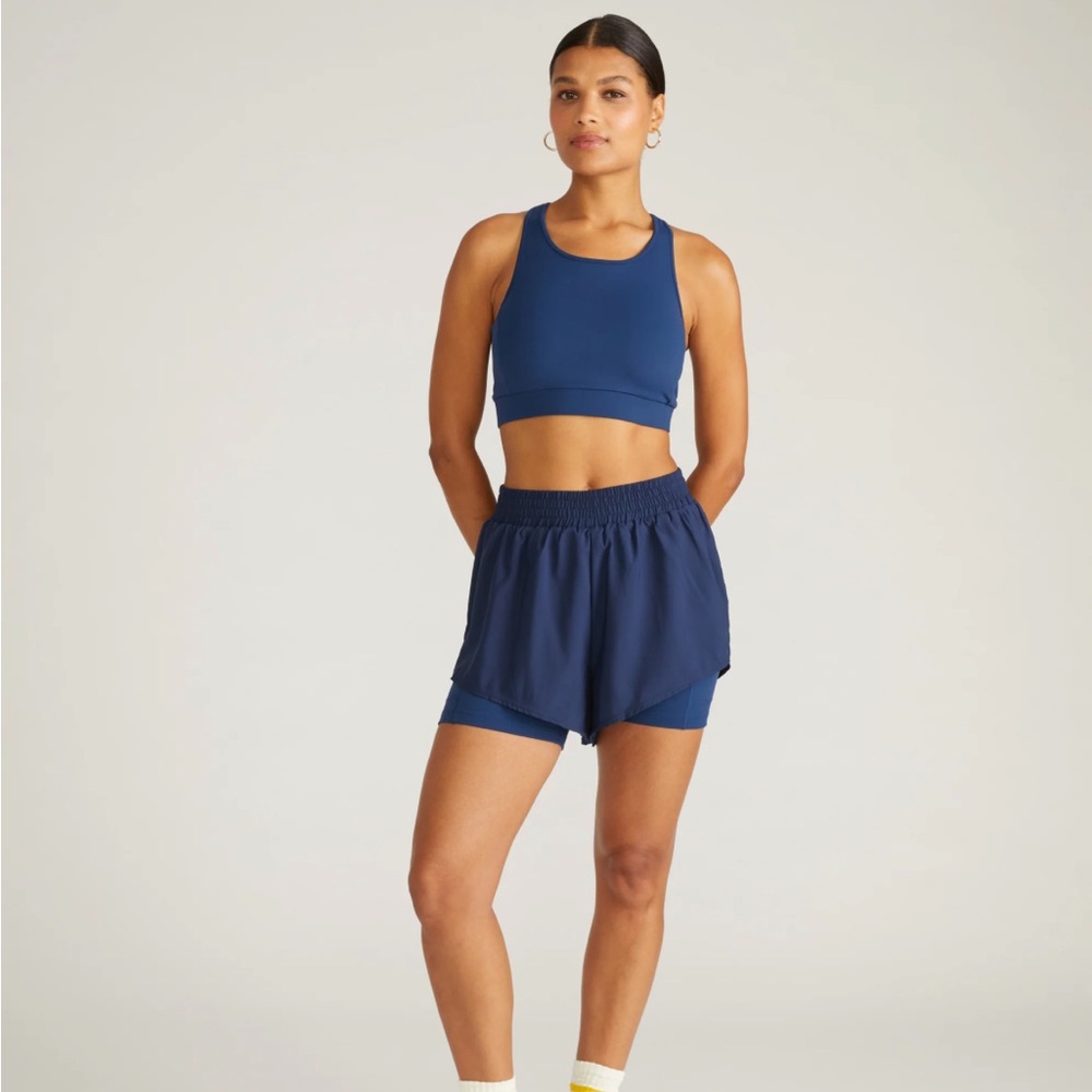 Universal Standard Rebel Active Shorts Blue Size 3XS (2-4) New With Tags